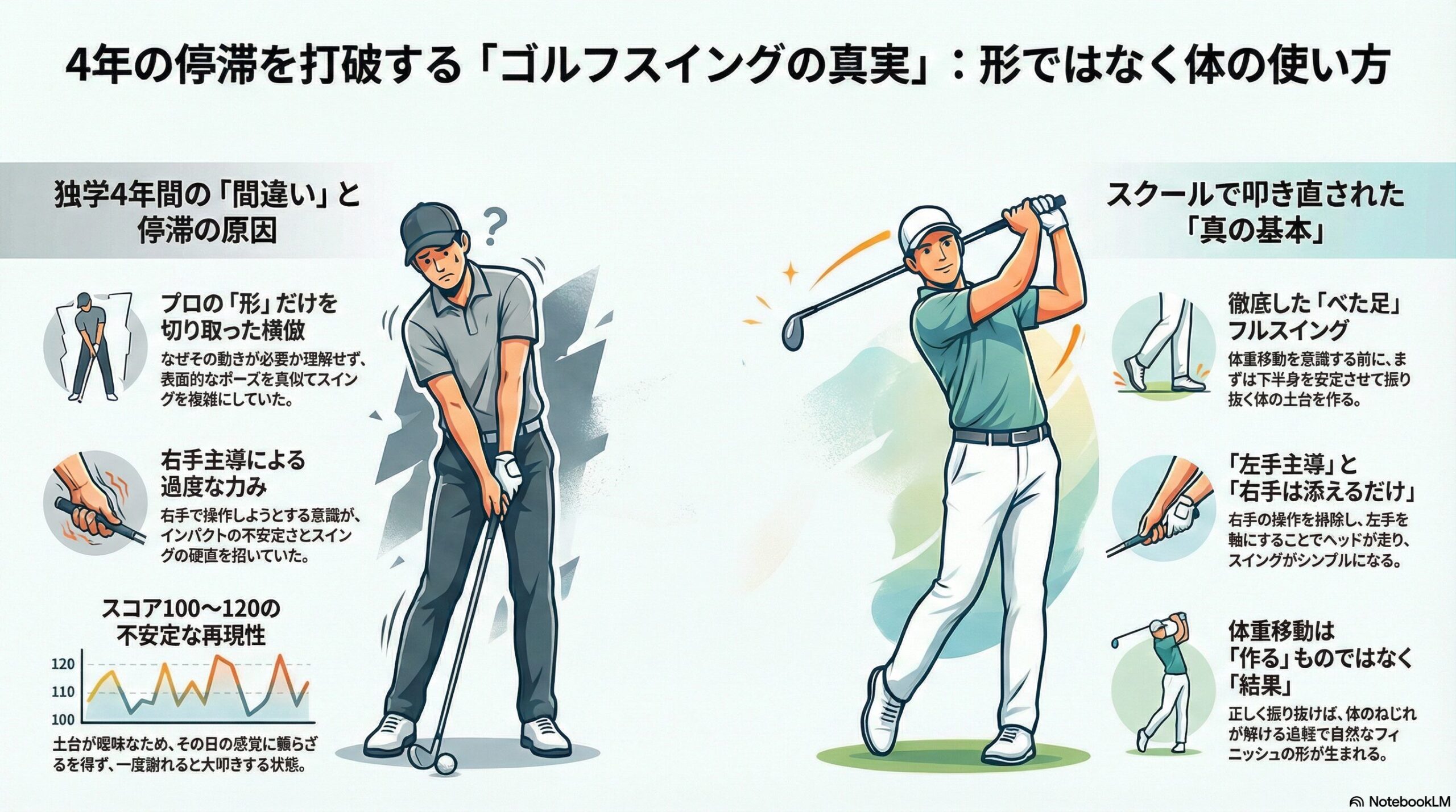 ゴルフスイングの真実