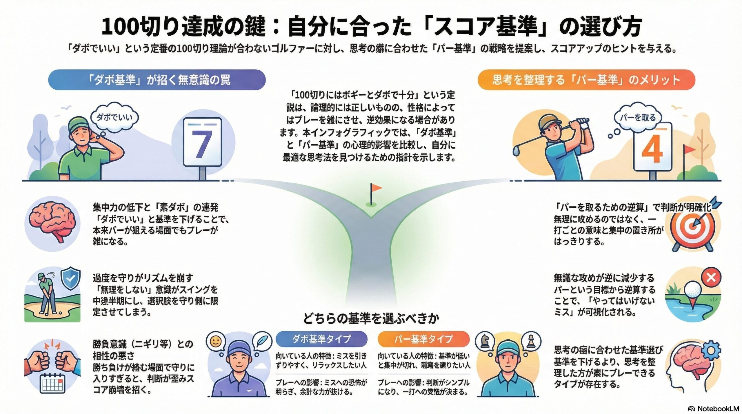 100切り達成のカギ